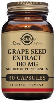 Solgar Semi d'uva 100 mg 30 Comp
