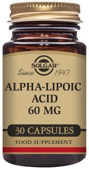 Solgar Acido alfa lipoico 60 mg 30 capsule