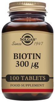 Solgar Biotina 300 mcg 100 compresse
