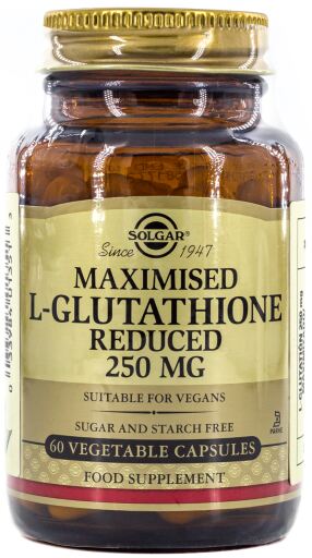 Solgar L-Glutatione Massimizzato 250 mg 60 Vegicaps