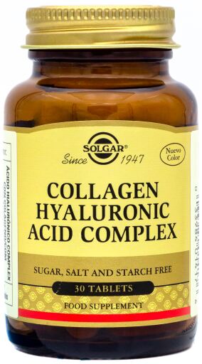 Solgar Complesso di Acido Ialuronico 120 mg 30 Compresse