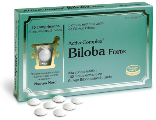 Complesso attivo Biloba Forte 60 compresse