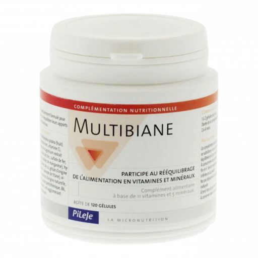 Pileje Multibiane 120 Capsule