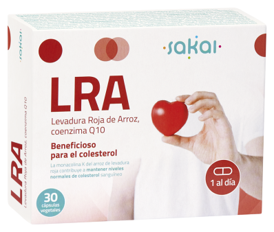 Sakai Riso rosso fermentato LRA 30 capsule