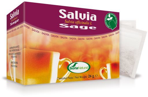 Soria Natural Infuso di salvia 20 filtri