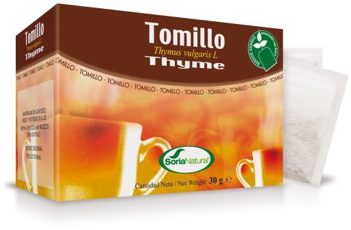Soria Natural Infuso di timo 20 filtri