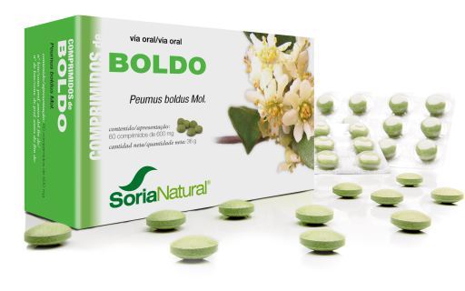 Soria Natural Boldo 60 Compresse 600 mg