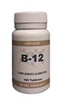 Ortocel Nutri-Therapy La vitamina B-12 500mcg. 100COMP.