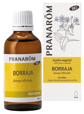 Pranarom Olio vegetale di borragine biologico 50 ml