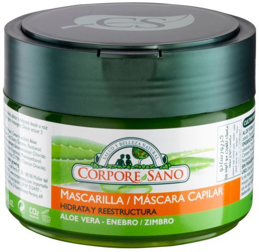 Corpore Sano Maschera per Capelli con Aloe Vera e Ginepro 250 ml