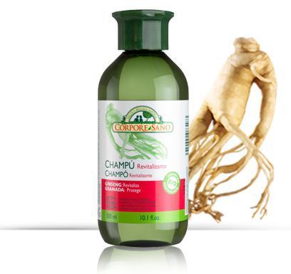 Corpore Sano E Ginseng Shampoo Rivitalizzante Bio 300ml Granada.
