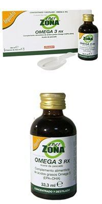 Ener Zona Flaconi di Omega 3 Rx da 33 ml. Zona energetica