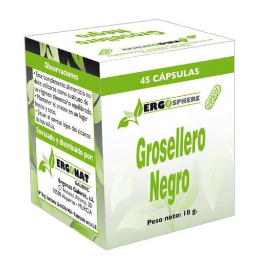 Ergonat Ribes nero ergosfera 45Cap.