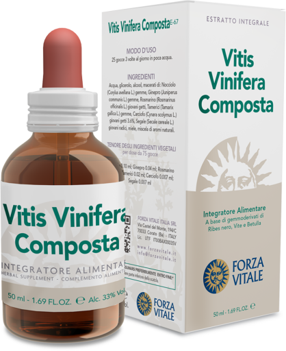 Forza Vitale Vitis Vinifera Extract Compost 50ml.