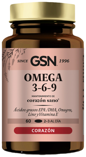 GSN Omega 3 6 9 60Perlas Complex