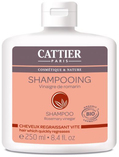 Cattier Shampoo per Capelli Grassi All'aceto 250 ml