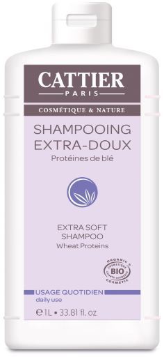 Cattier Shampoo Bio Extra Soft 1000 ml