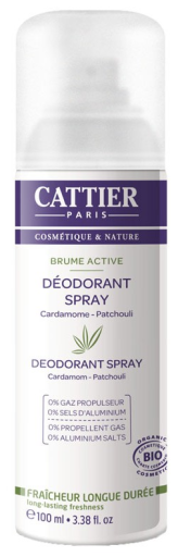 Cattier Deodorante spray Brume Attivo 100 ml