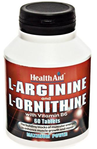 HealthAid Cap. Arginina + Ornitina 60cap