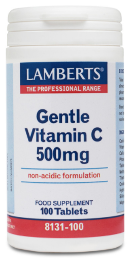 Lamberts Vitamina C 500 mg Forma lieve non acida 100 compresse