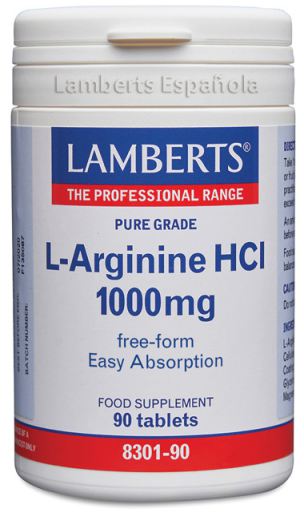 Lamberts L-Arginina 1000 mg Capsules