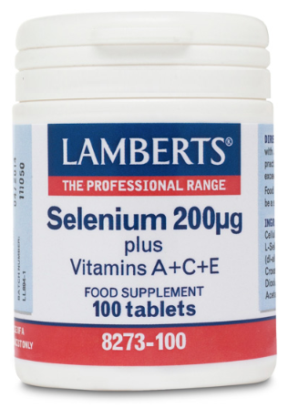 Lamberts Selenio 200 g pi&ugrave; A + C + E 100 Compresse