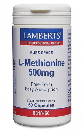 Lamberts L-Metionina 500 mg 60 capsule