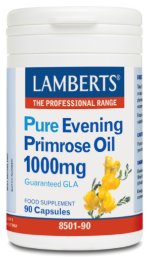 Lamberts Olio di enotera puro 1000 mg 90 capsule