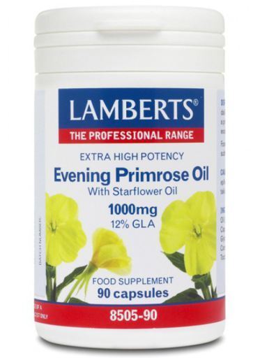 Lamberts Olio di enotera con olio di borragine 12% GLA