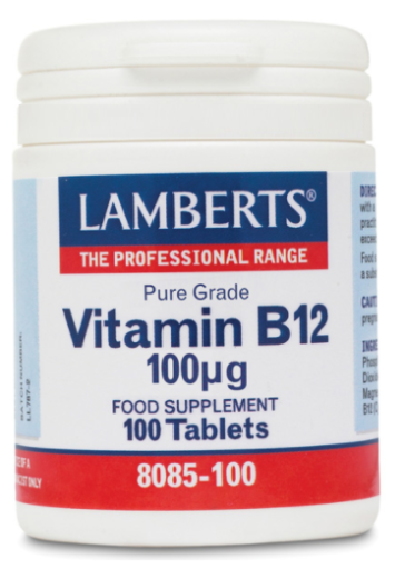 Lamberts Vitamina B12 100 mcg metilcobalamina 100 compresse
