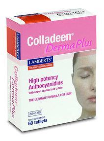 Lamberts Colladeen derma pi&ugrave; luteina + zeaxantina + t&egrave; verde e vitamine 60 compresse