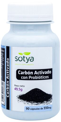 Sotya Carbone Probiotico 550 mg 90 Capsule