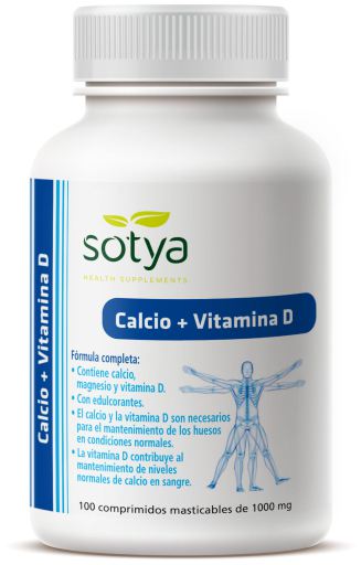 Sotya Calcio+Vitamina D 100 compresse masticabili