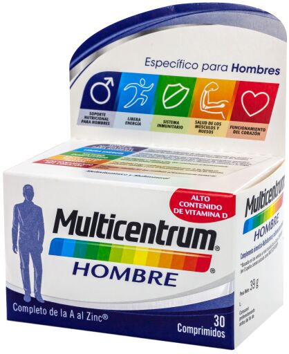 Multicentrum Multicentrum Uomo 30 compresse