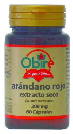 Obire Cranberry 200 mg Dry Extract 60 Capsules
