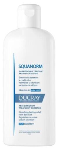 Ducray Squanorm Shampoo Antiforfora per Pelle Grassa 200 ml