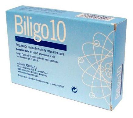 Artesania Agr&iacute;cola Biligo-10 Iodio 20 Fiale