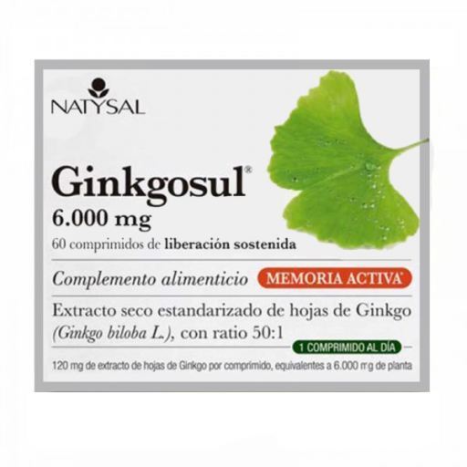 Natysal Ginkgosul 60 Capsule