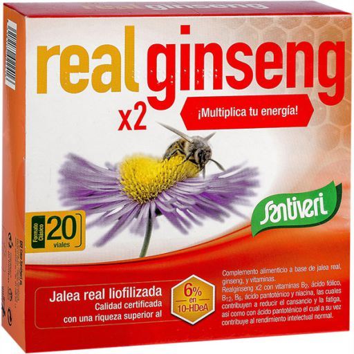 Santiveri Gelatina di Realginseng 20 fiale