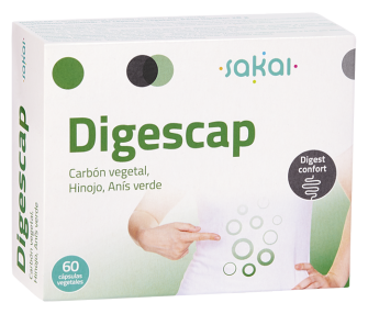 Sakai Digescap controlla gas e digestione 60 capsule