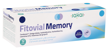 Sakai Memory fitovial attiva la mente 12 Fiale