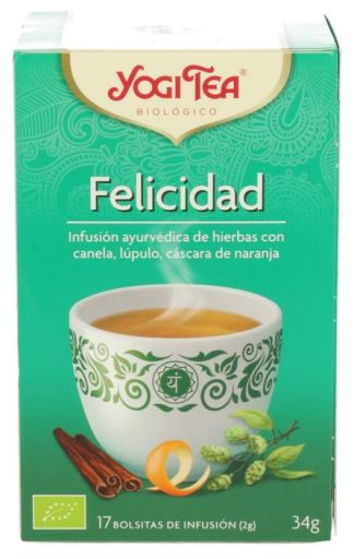 Yogi Tea Infuso di felicit&agrave; 17 bustine di t&egrave;