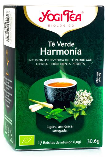 Yogi Tea T&egrave; verde Harmony Infusion 17 bustine di t&egrave;
