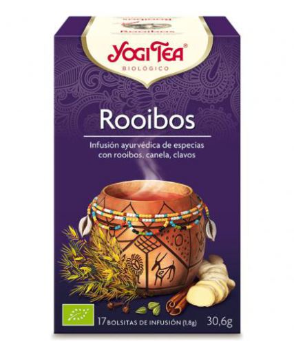 Yogi Tea Infuso di t&egrave; Rooibos 17 bustine di t&egrave;