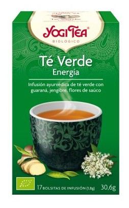 Yogi Tea T&egrave; verde energetico 17 bustine di t&egrave;
