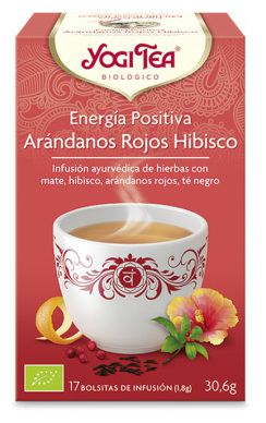 Yogi Tea Mirtilli rossi energia positiva 17 sacchetti