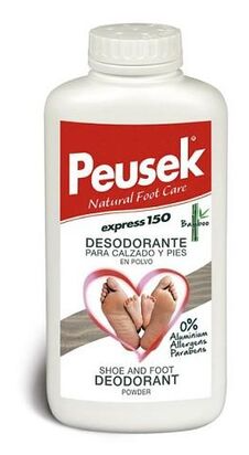 Peusek Deodorante Express per Scarpe e Piedi in Polvere 150 gr