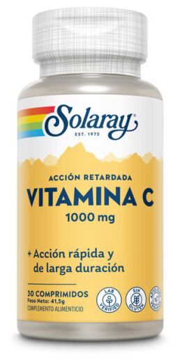 Solaray 30 compresse di vitamina C da 1000 mg