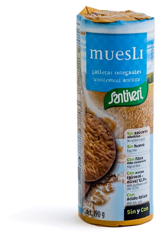 Santiveri Biscotti al muesli senza zucchero