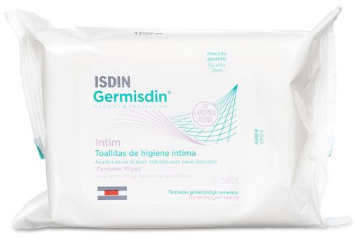 Isdin Salviette per l'igiene intima Germisdin 20 unit&agrave;